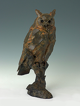 Moonshadow- Owl Sculpture